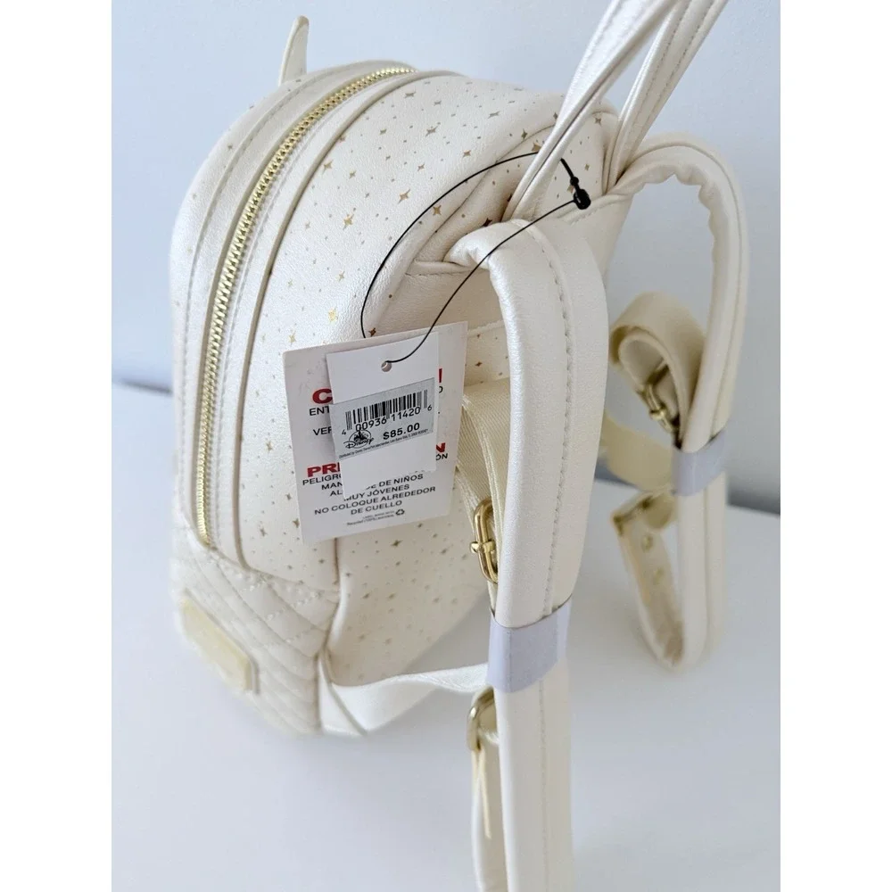 Disney Parks WDW 50th Anniversary Castle Loungefly Backpack‎ White NWT